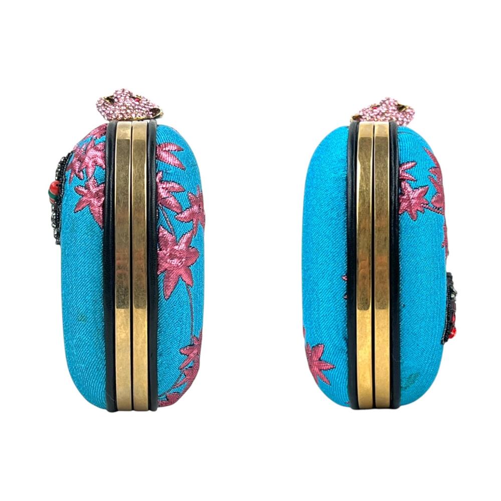 Gucci Animalier Brocade Clutch Bag - Picture 5 of 9